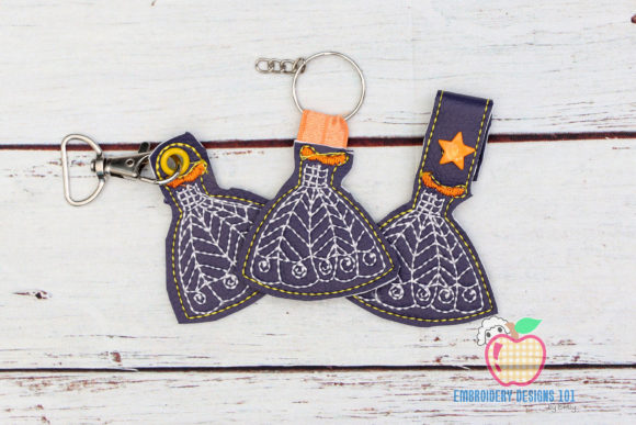 A Boutique Designer's Look at the Stylish Girl Dress Keyfob
