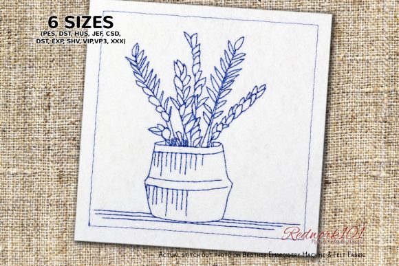A Cozy Pisces Plants Redwork Review for Holiday Collections
