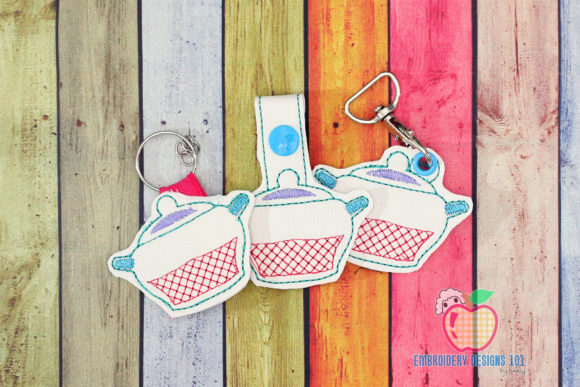 A Cozy Review: The Tureen Pot ITH Keyfob Design for Holiday Projects
