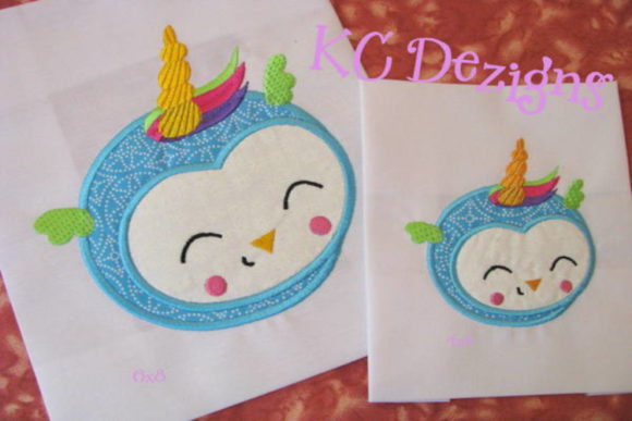 A Cute Owl Unicorn Face Embroidery Design Review
