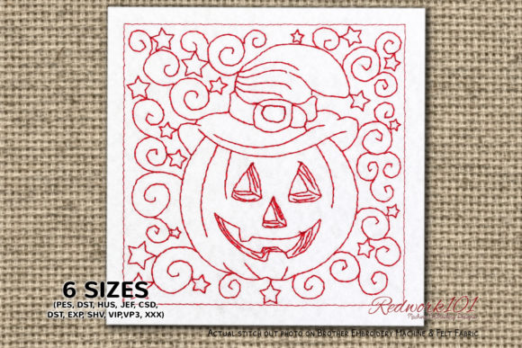 A Practical Review of the Halloween Pumpkin Lantern Embroidery Design