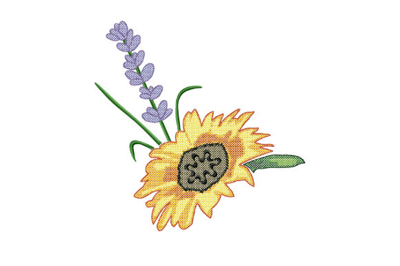 A Sunflower and Lavender Embroidery Review for Gift Crafters