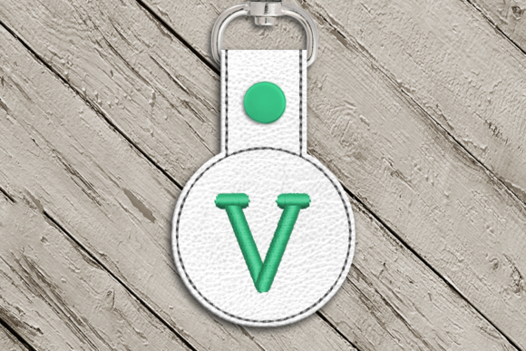Letter V Key Fob Applique: A Designer's Review