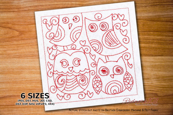 Owl Lineart: A Cozy Embroidery Design for Personalized Gifts