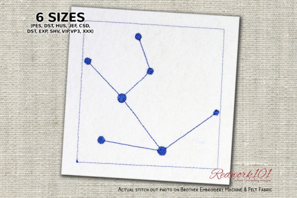 Reviewing the Taurus Constellation Embroidery Design for Seasonal Shops