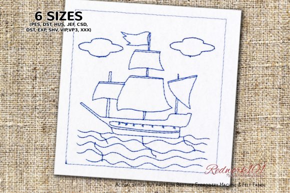 Sailing Ship Lineart: A Timeless Emblem for Coastal Crafting