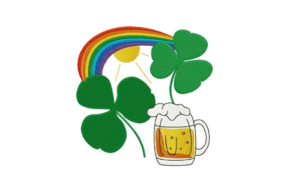 Shamrock: A Festive Saint Patrick's Day Embroidery Design