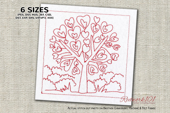 The Love Tree Embroidery Design: A Craft Fair MVP
